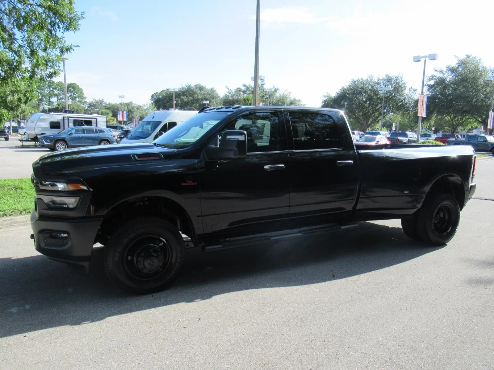 New 2027 Diamond Black Crystal Pearlcoat RAM Tradesman image 4