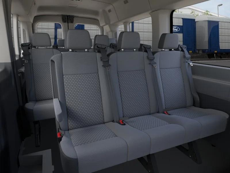 New 2026 Agate Black Metallic Ford Passenger Van XLT image 11
