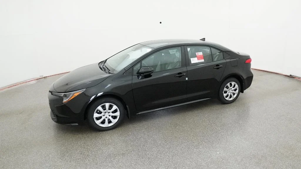 New 2026 Midnight Black Metallic Toyota LE image 5