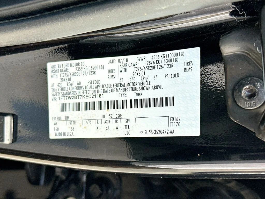 Used 2019 Black Ford Lariat image 34