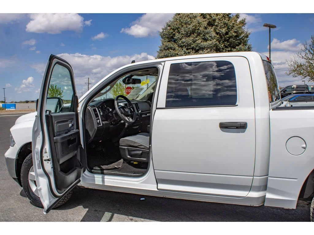 Used 2023 Bright White Clearcoat Ram SLT image 21