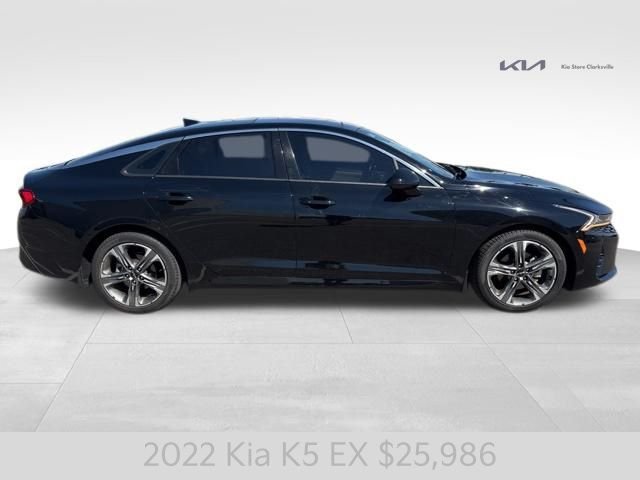 Certified Used 2022 Ebony Black Kia EX image 9