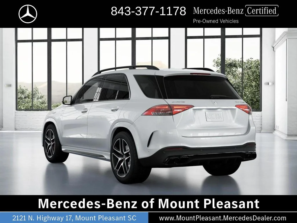 Certified Used 2025 MANUFAKTUR Moonlight White Metallic Mercedes-AMG GLE 63 S AMG® image 28