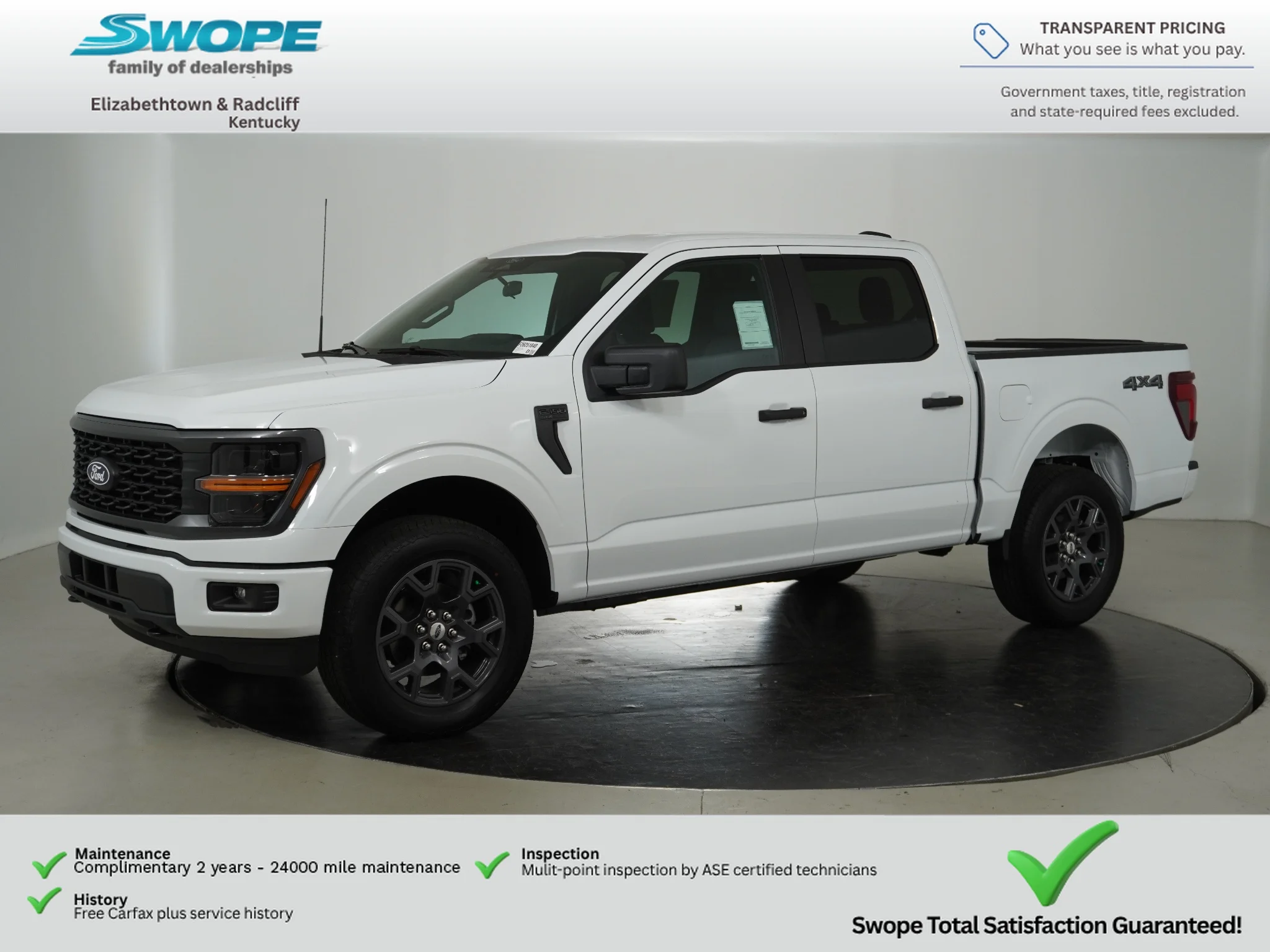 New 2026 Oxford White Ford STX® image 7