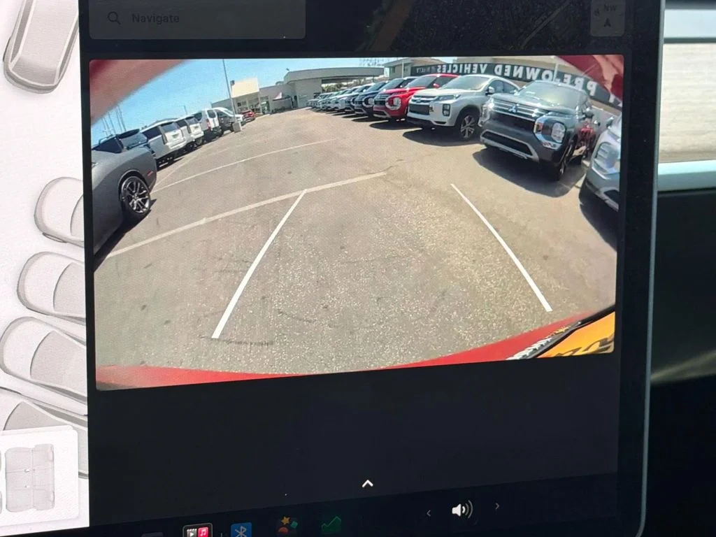 Used 2021 Red Multi-Coat Tesla Standard Range image 14