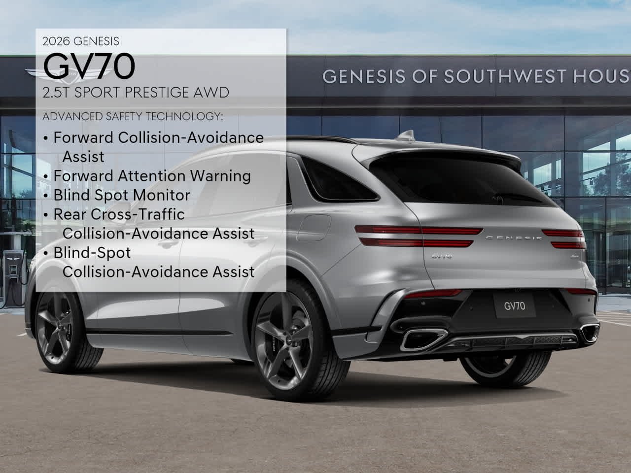 New 2026 Savile Silver Genesis 2.5T Sport Prestige image 7