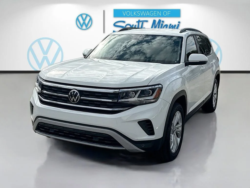 Used 2023 Pure White Volkswagen 3.6L V6 SE w/Technology image 3