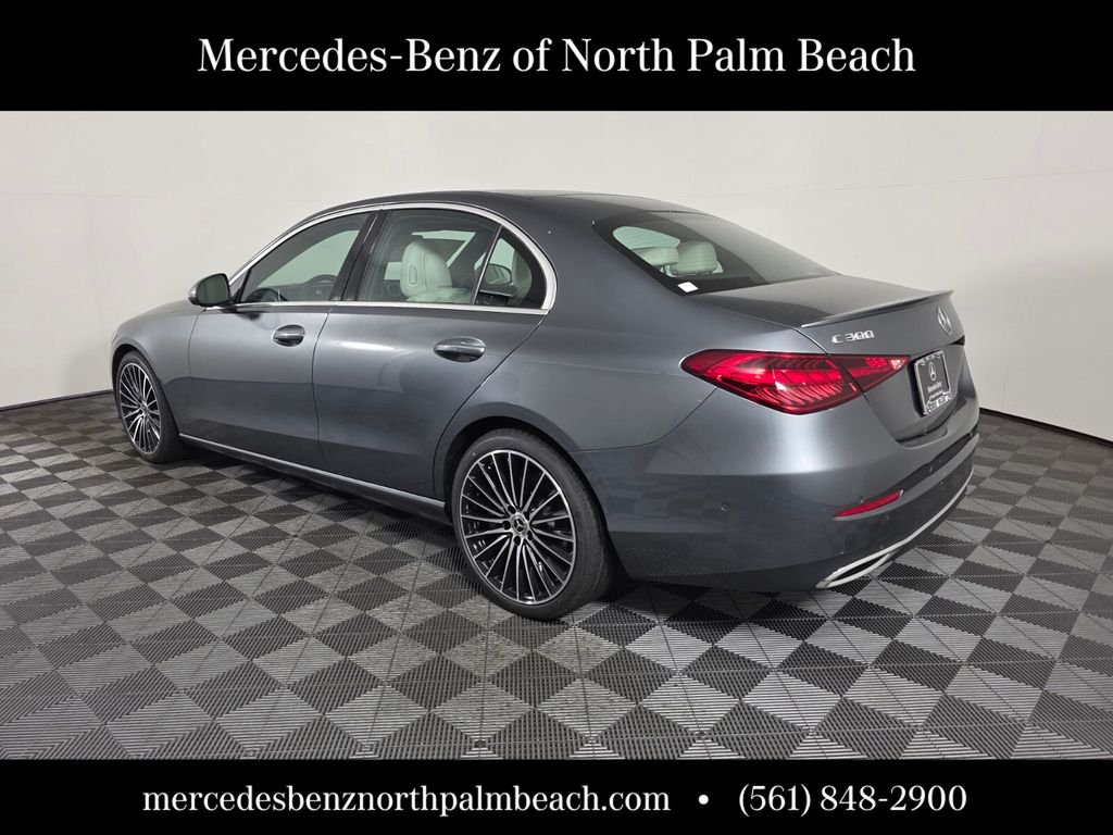 New 2026 Selenite Grey Metallic Mercedes-Benz C 300 image 4