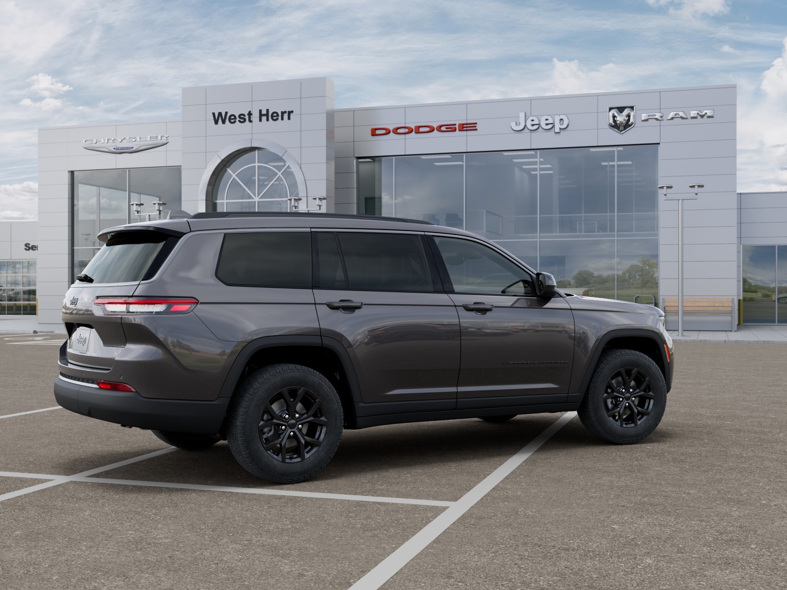 New 2026 Baltic Gray Metallic Clear-Coat Exterior Paint Jeep Laredo image 16