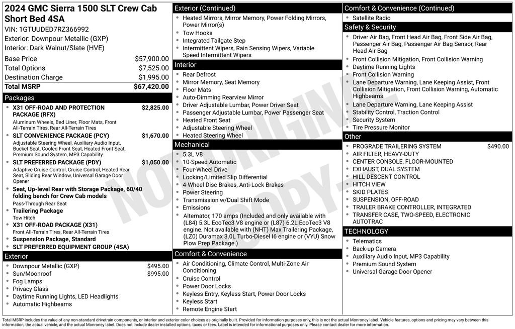 Certified Used 2024 Blue GMC SLT image 28