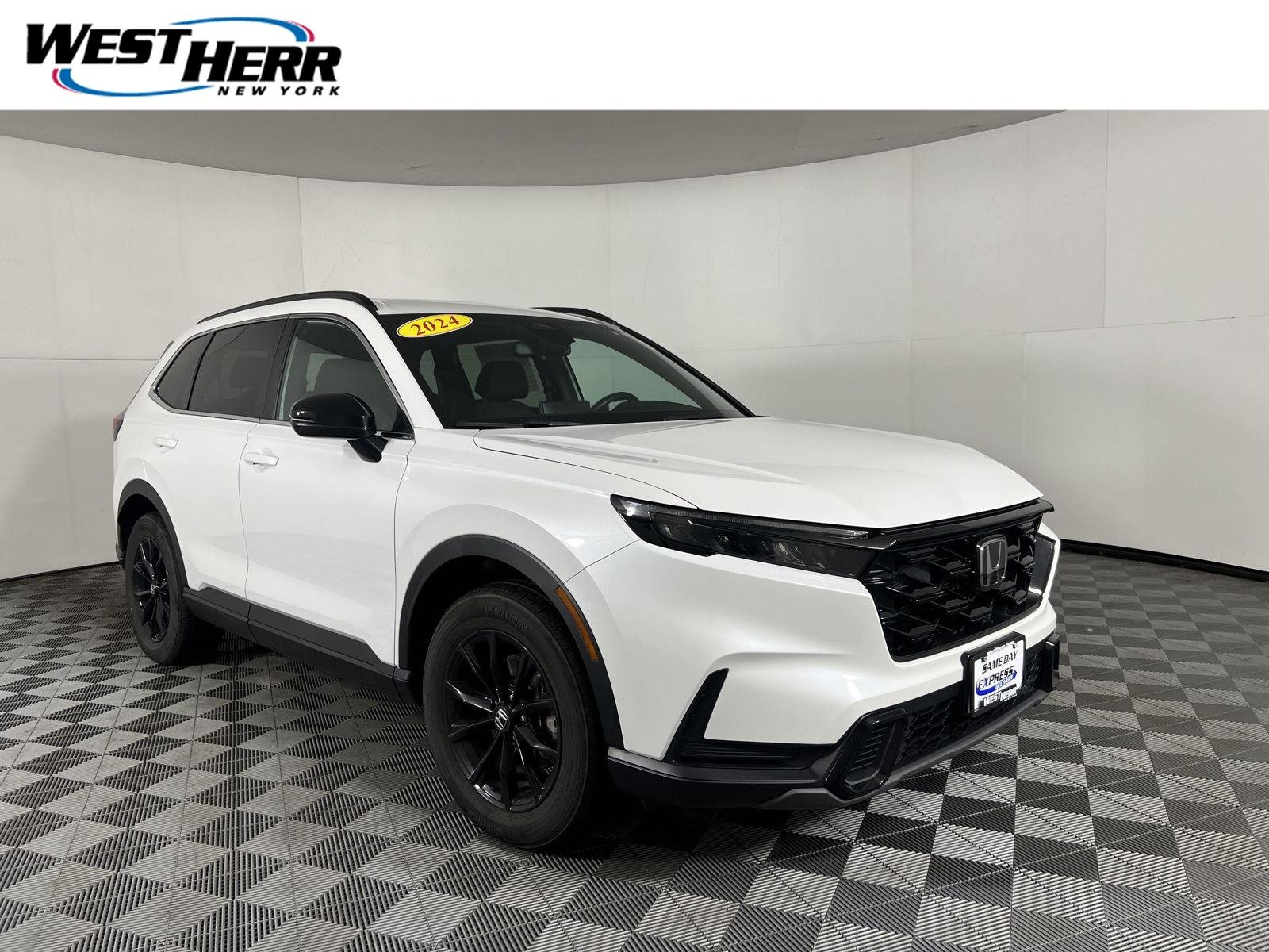 Used 2024 Platinum White Pearl Honda Sport image 1