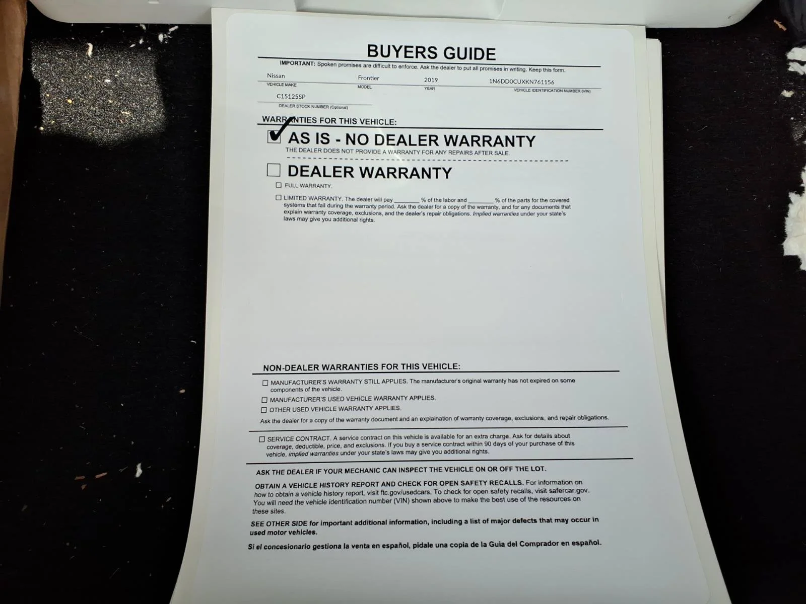 Used 2019 Glacier White Nissan SV image 34