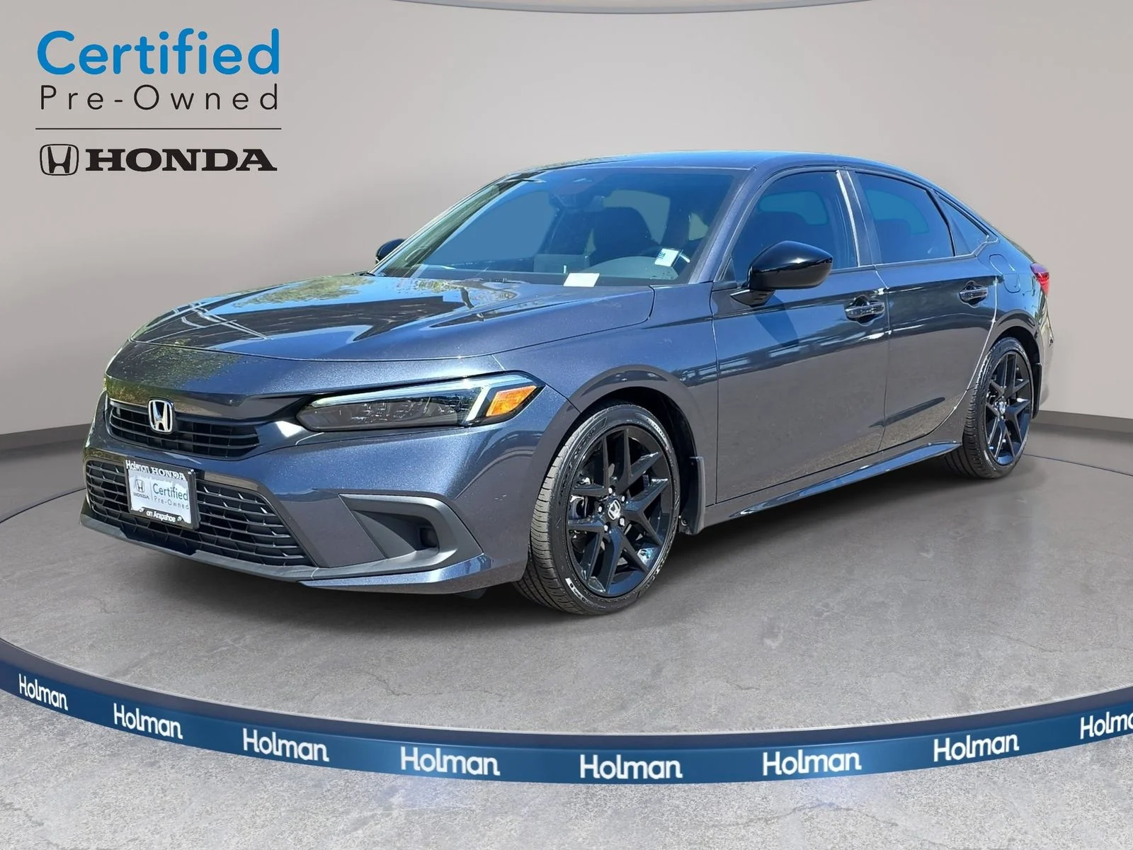 Certified Used 2023 Meteorite Gray Metallic Honda Sport image 1