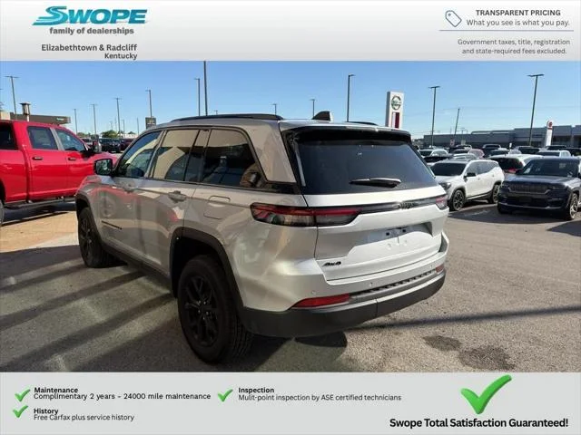 New 2026 Silver Zynith Exterior Paint Jeep Laredo image 3