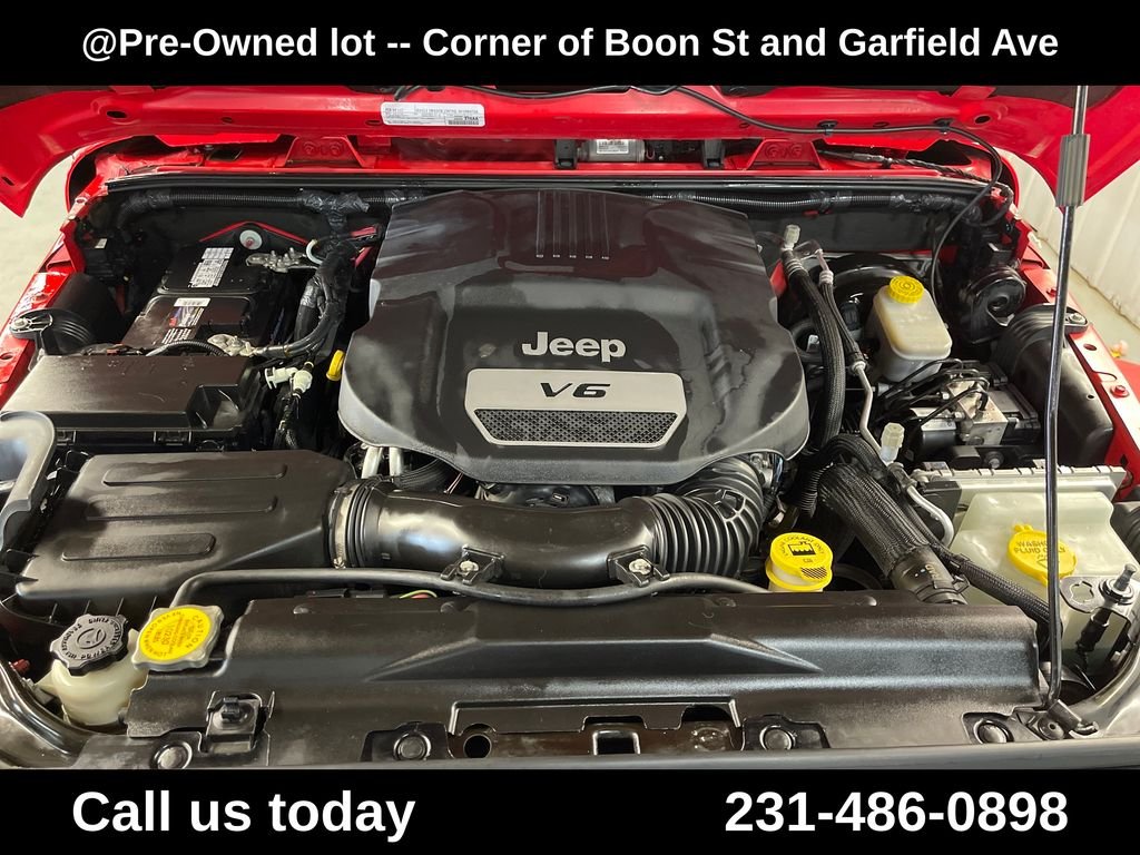 Used 2018 Red Jeep Unlimited Rubicon image 10