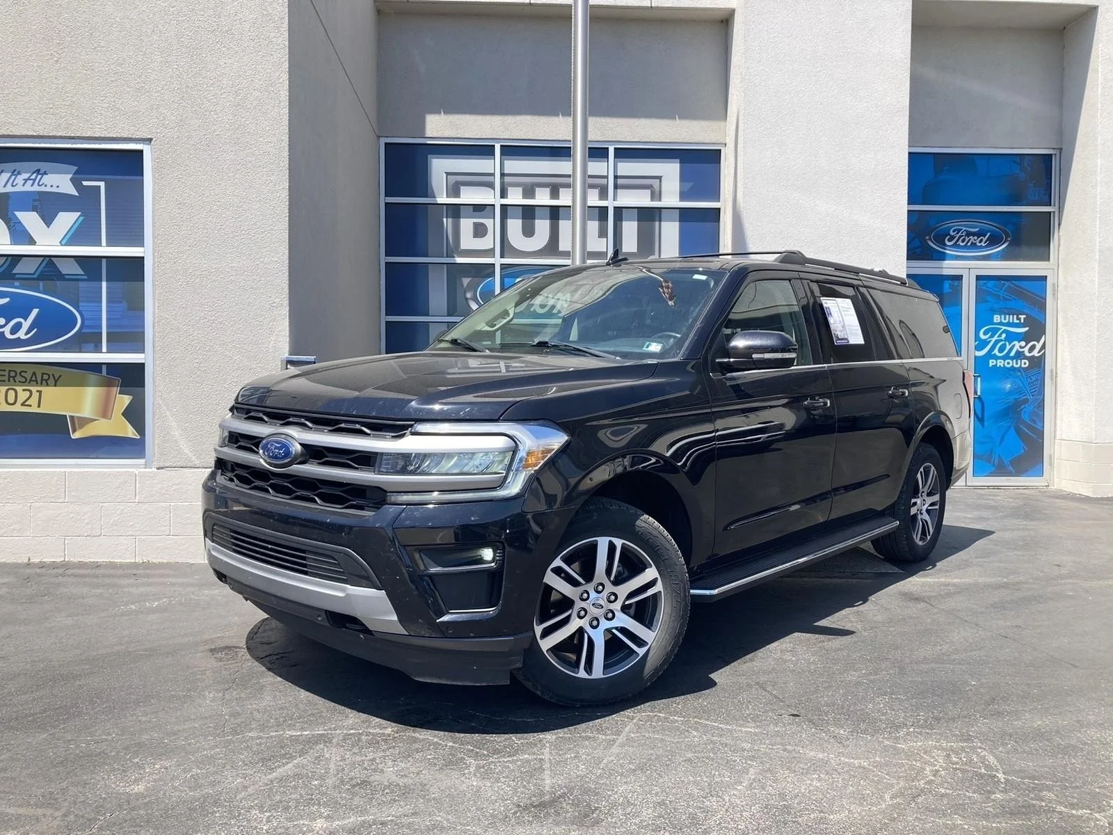 Certified Used 2023 Agate Black Metallic Ford XLT image 1