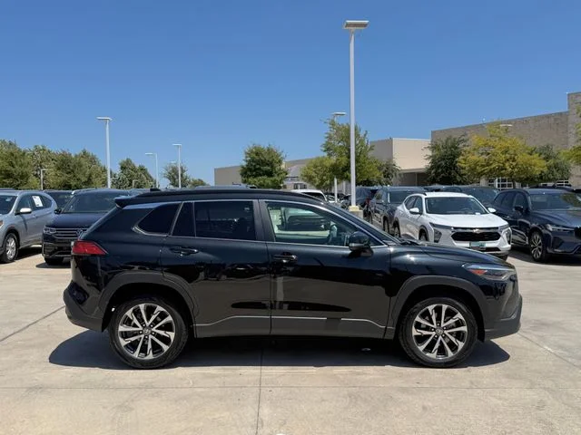 Certified Used 2025 JET BLACK Toyota XLE image 8