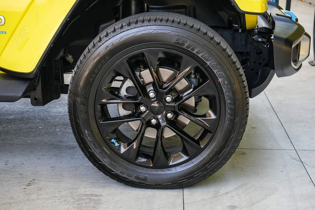 Used 2023 Yellow Jeep Sahara 4xe image 10