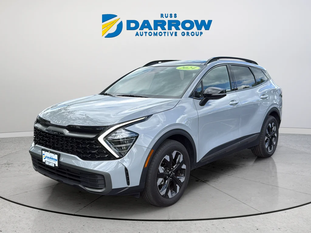 Certified Used 2024 Gray Kia X-Line image 1
