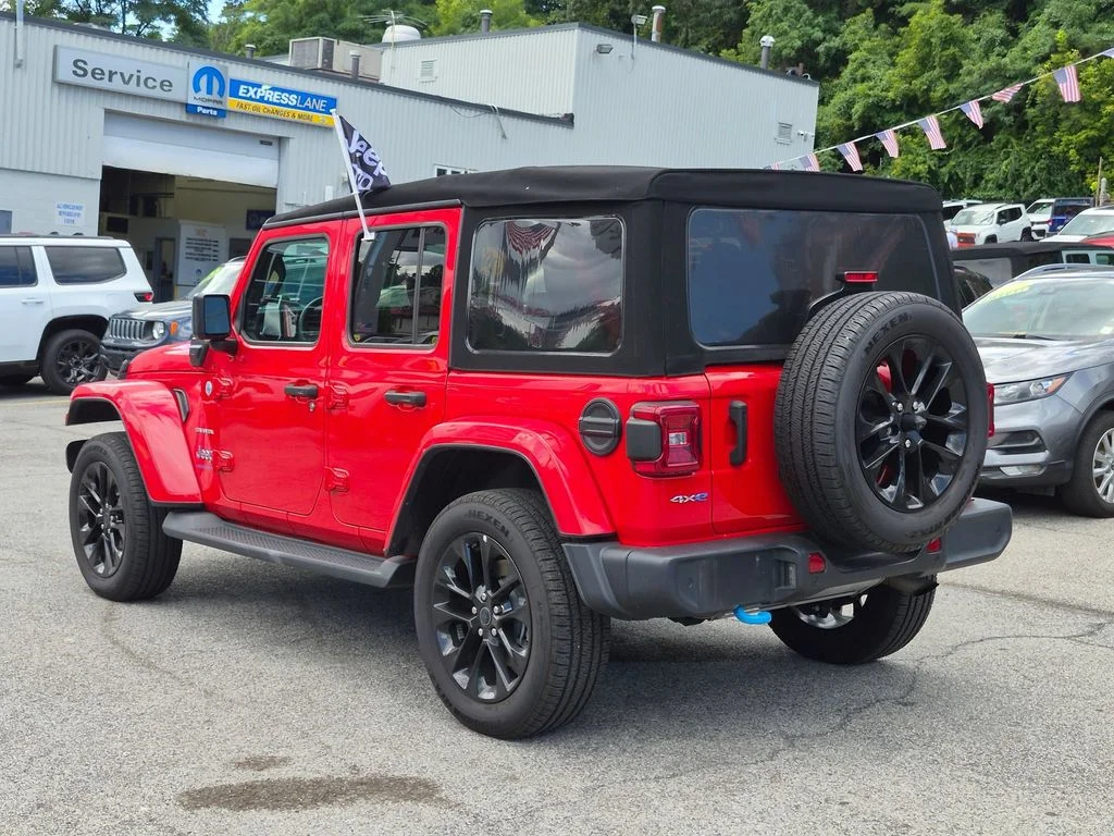 Used 2024 Red Jeep Sahara 4xe image 10