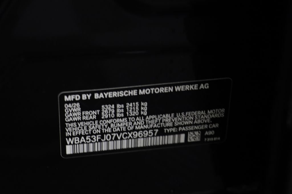 New 2027 Dark Graphite Metallic BMW 530i xDrive image 24