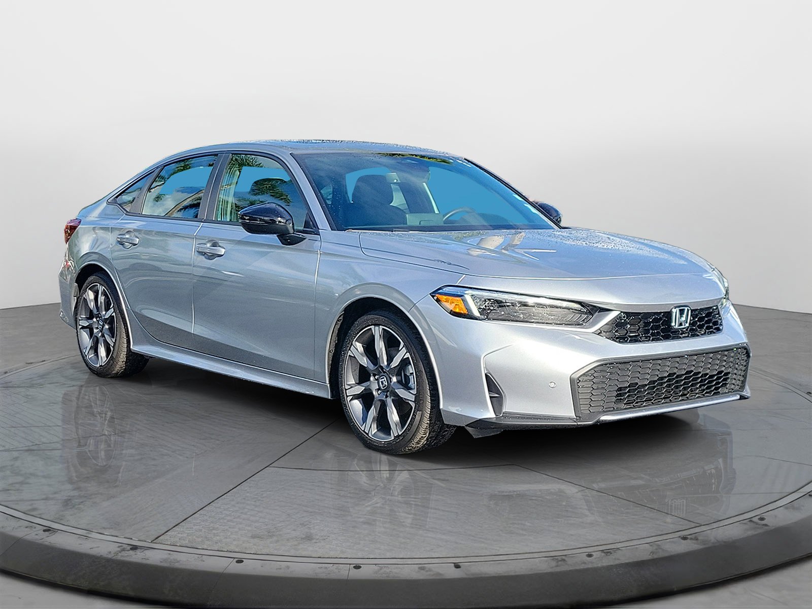 Certified Used 2025 Solar Silver Metallic Honda 4D HYBRID SPORT TOURING image 32