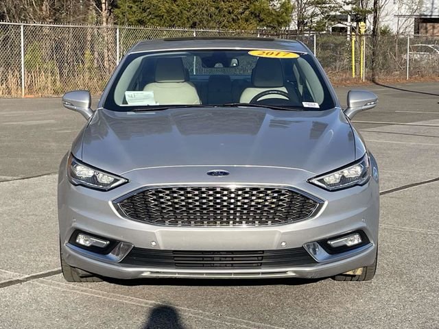 Used 2017 Ford Fusion Hybrid Platinum with VIN 3FA6P0RU1HR203945 for sale in Gastonia, NC