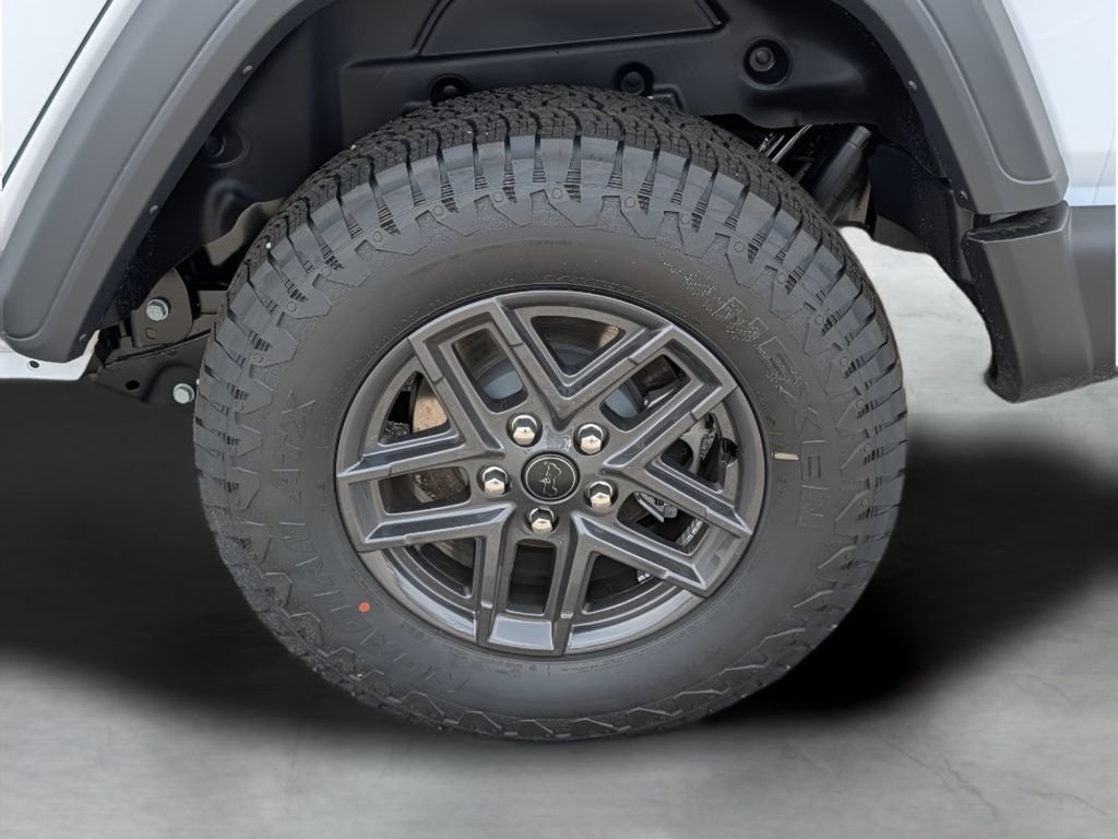 New 2026 Bright White Clear-Coat Exterior Paint Jeep Sport S image 3
