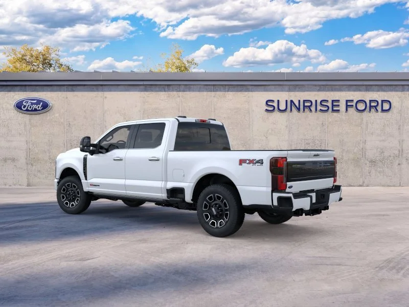 New 2026 Star White Metallic Tri-Coat Ford F-350® Platinum® image 4