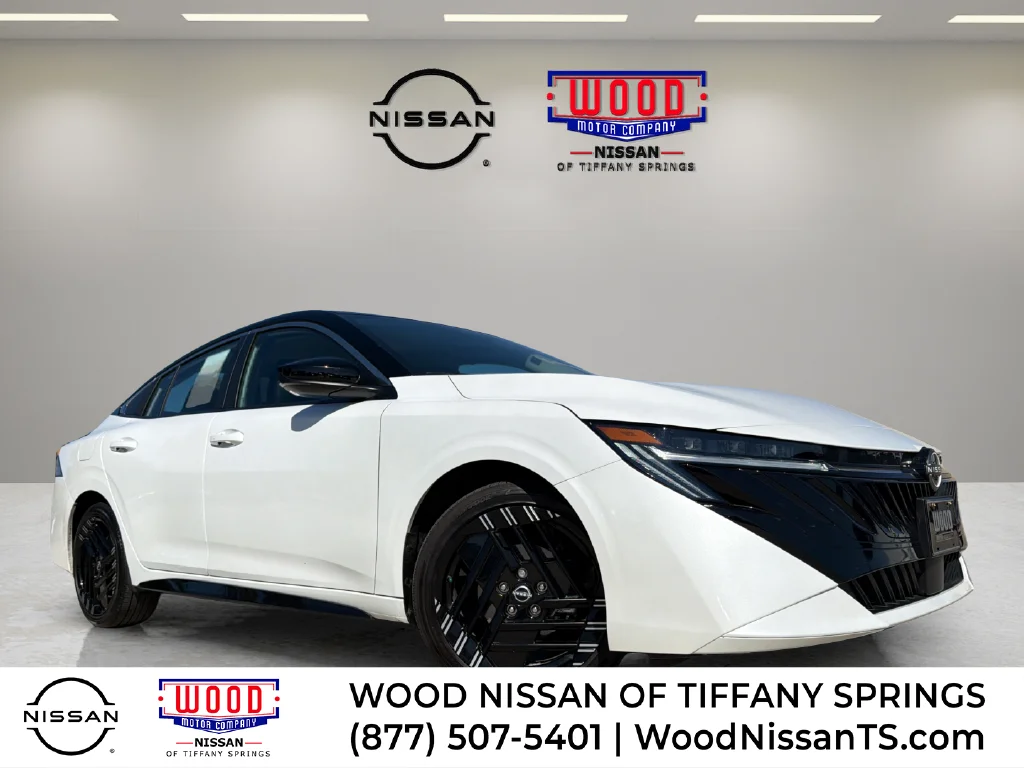 Certified Used 2026 Aspen White Super Black Nissan SR image 1