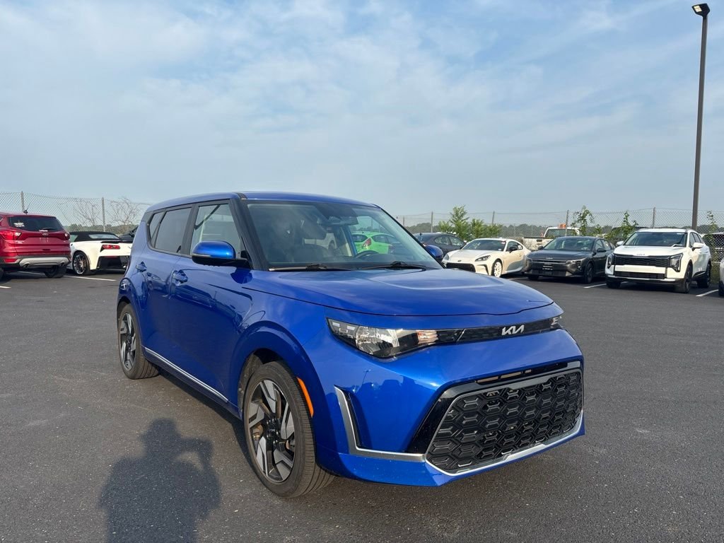 Certified Used 2024 Blue Kia GT-Line image 1