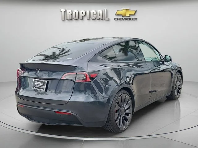 Used 2024 Gray Tesla Performance image 3