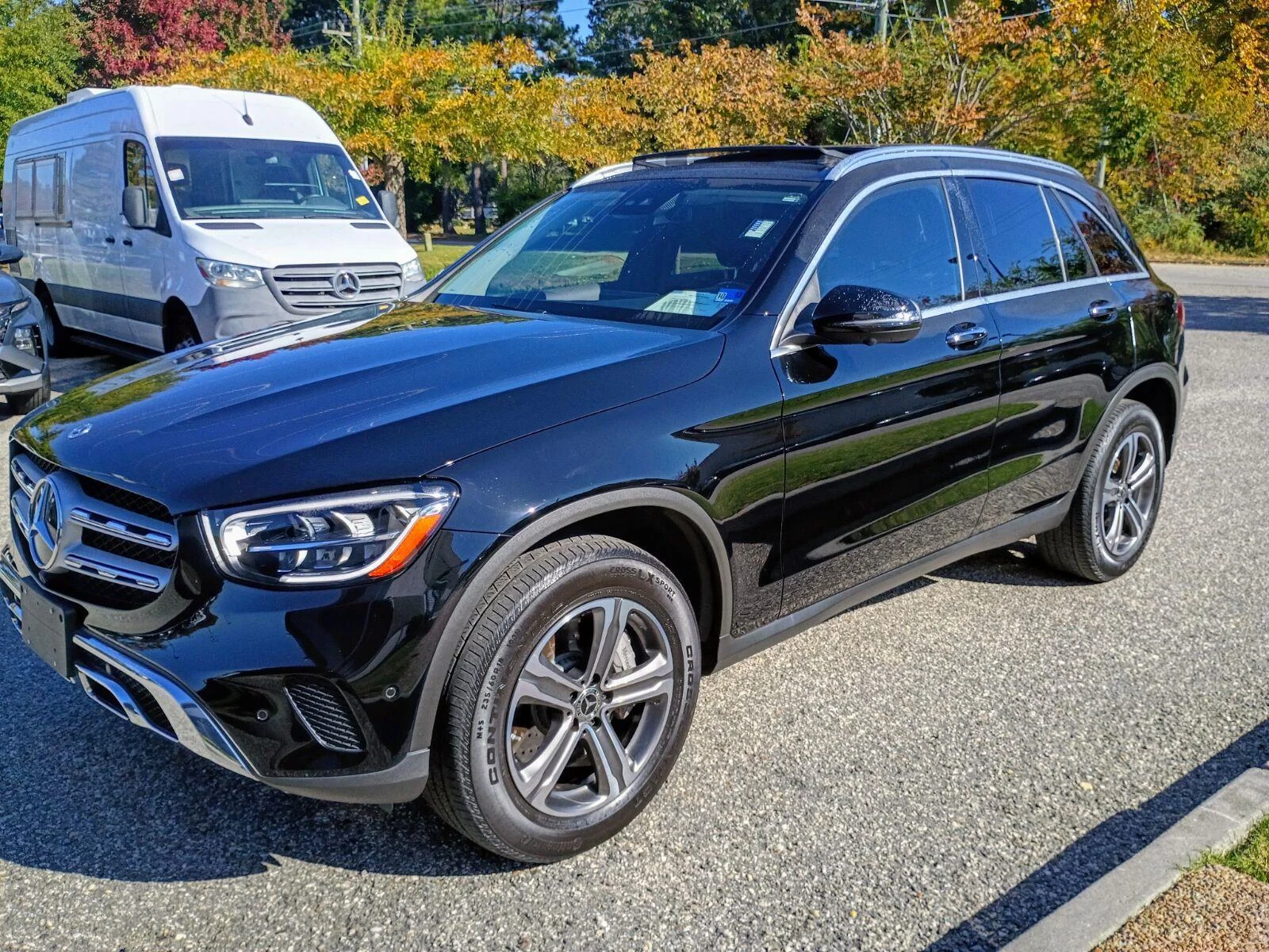 Used 2022 Black Mercedes-Benz GLC 300 image 2