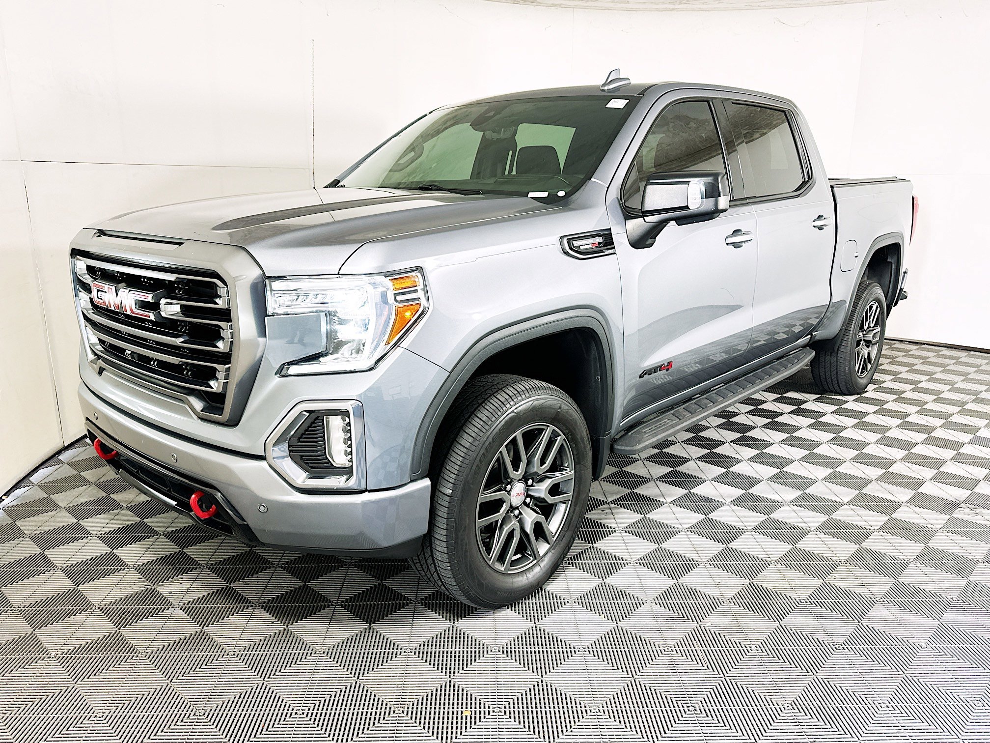 Used 2021 Satin Steel Metallic GMC AT4 image 7