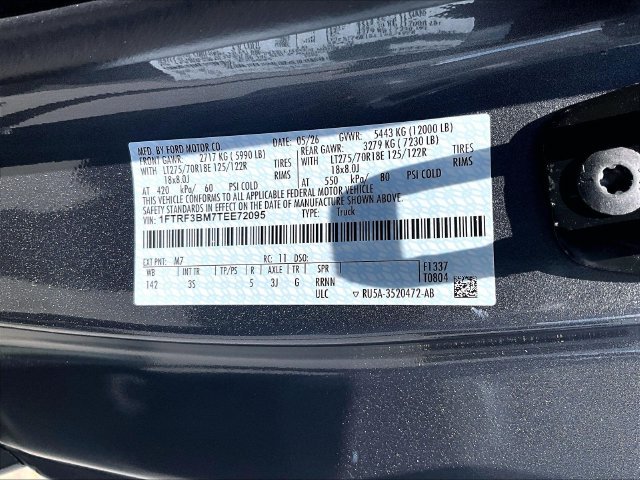 New 2026 Carbonized Gray Metallic Ford XLT image 27