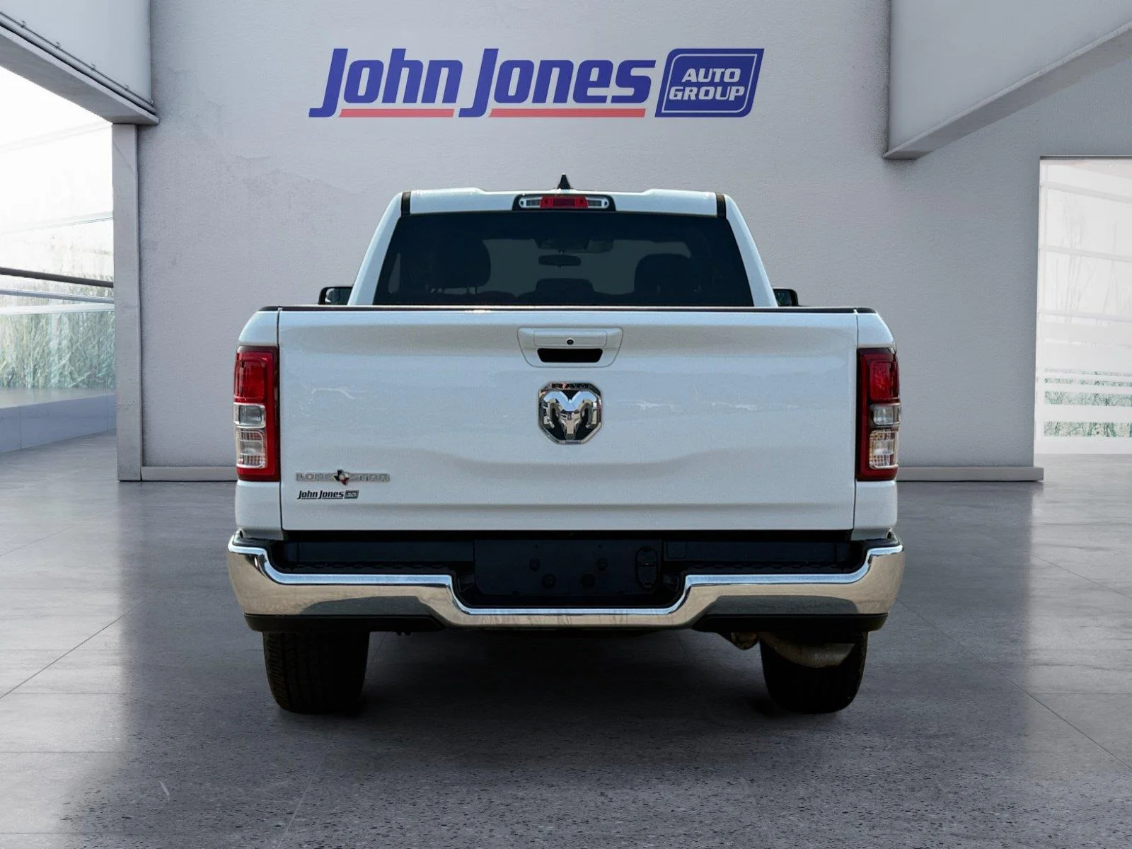 Used 2022 Bright White Clearcoat Ram Lone Star image 4