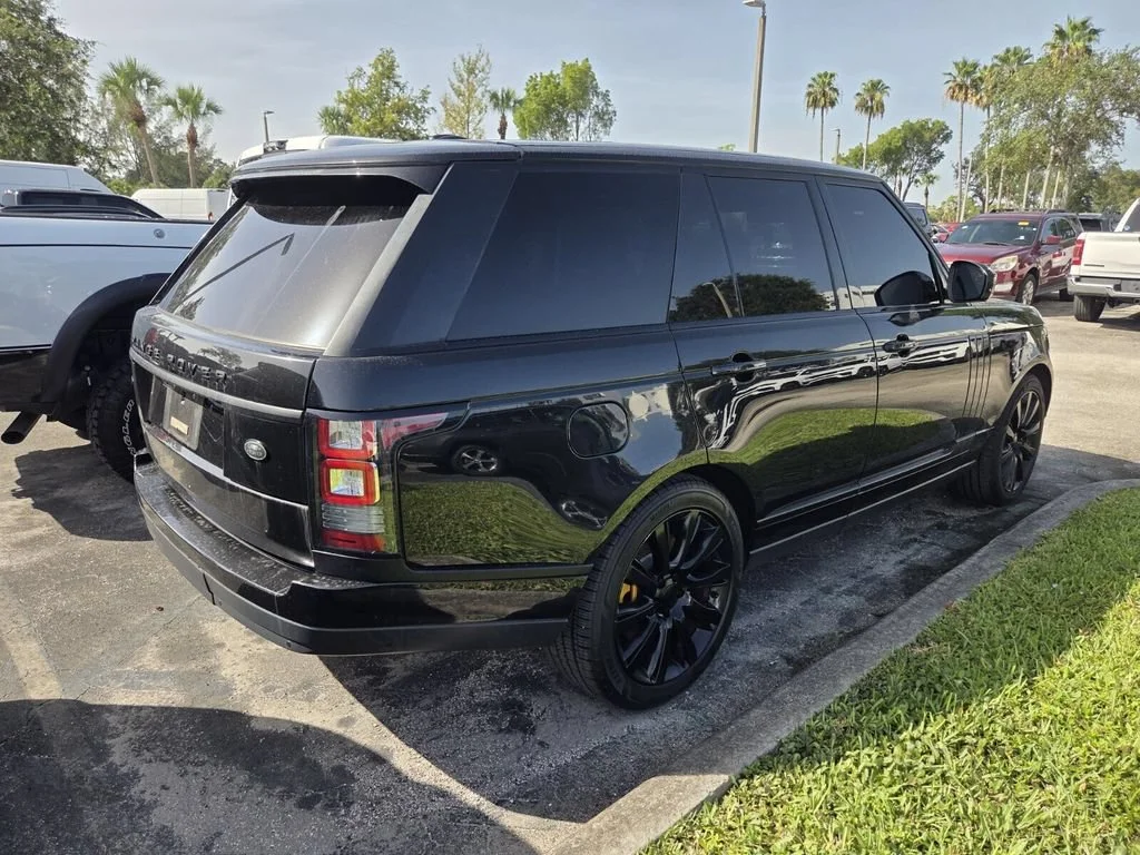 Used 2015 Santorini Black Metallic Land Rover Supercharged image 5