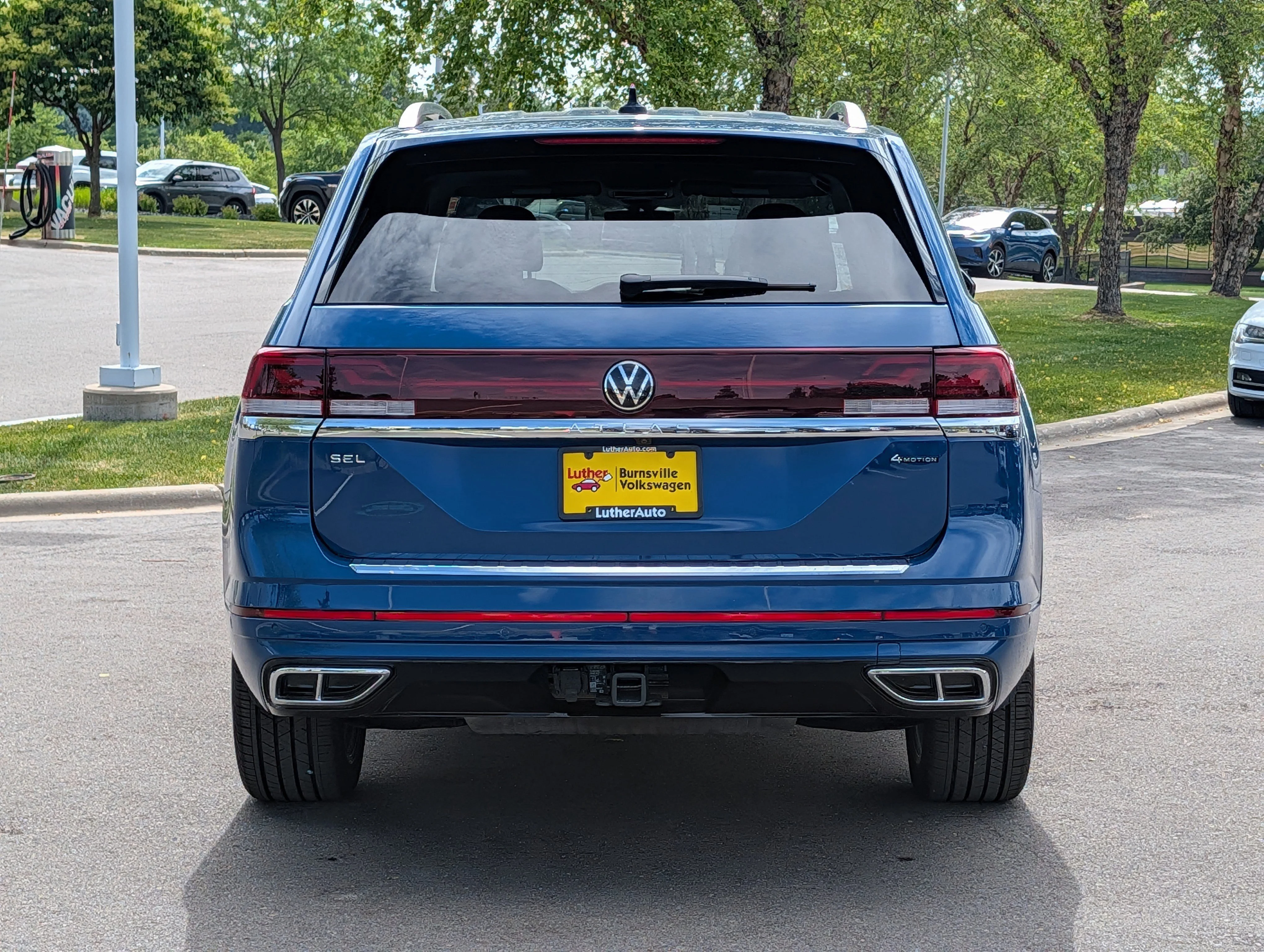 Certified Used 2025 Blue Volkswagen 2.0T SEL Premium R-Line image 6
