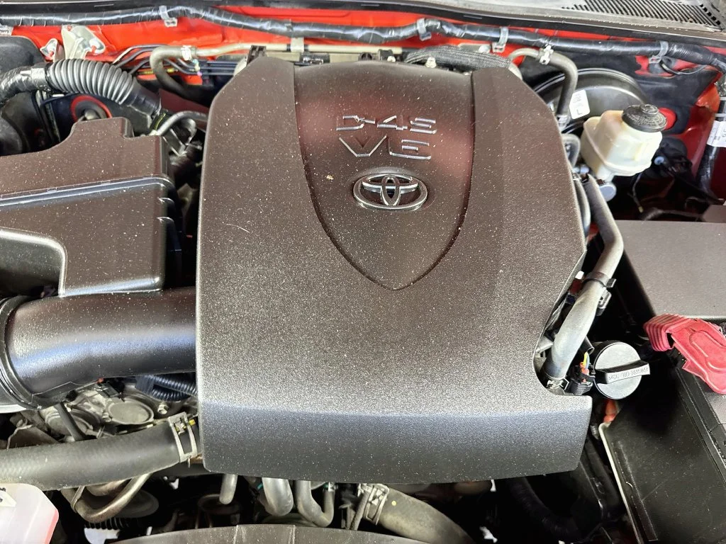 Used 2018 Inferno Red Toyota TRD Off-Road image 37