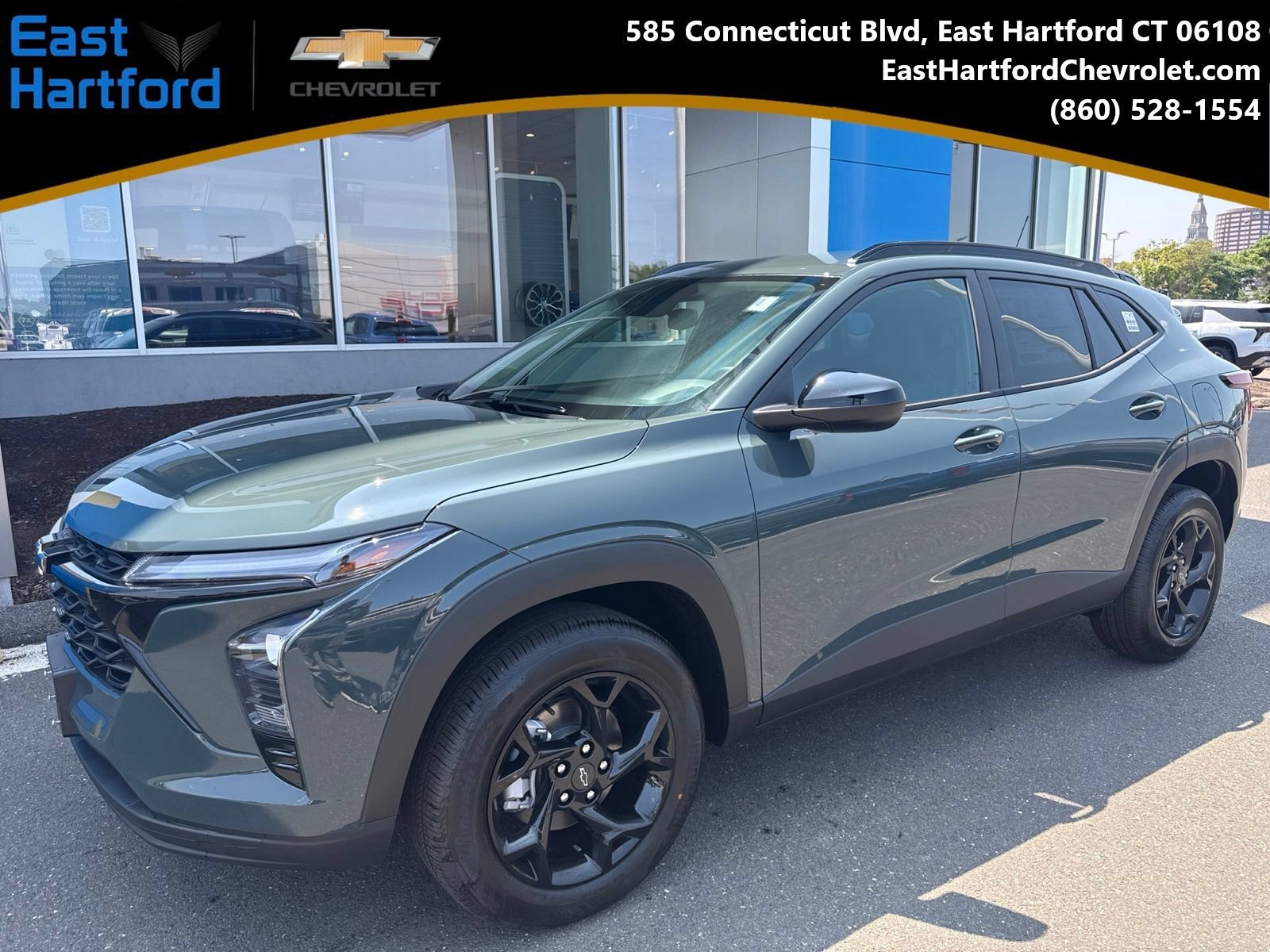 New 2026 Cypress Gray Chevrolet LT Midnight Edition with Driver Confidence Package - Convenience Package image 1
