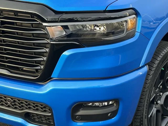 New 2026 Hydro Blue Pearl-Coat Exterior Paint RAM Laramie image 11