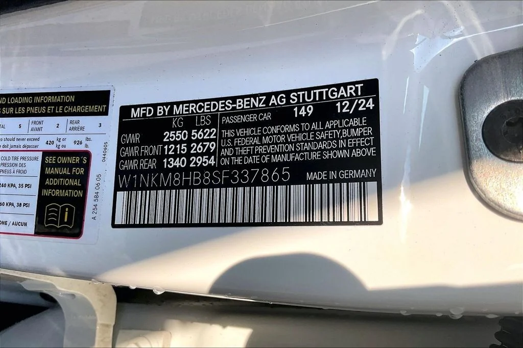 Certified Used 2025 White Mercedes-Benz GLC 43 AMG® image 23