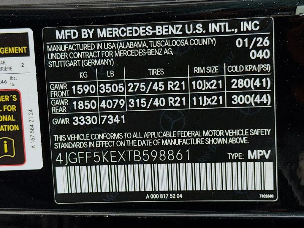 Certified Used 2026 Black Mercedes-Benz GLS 450 image 35