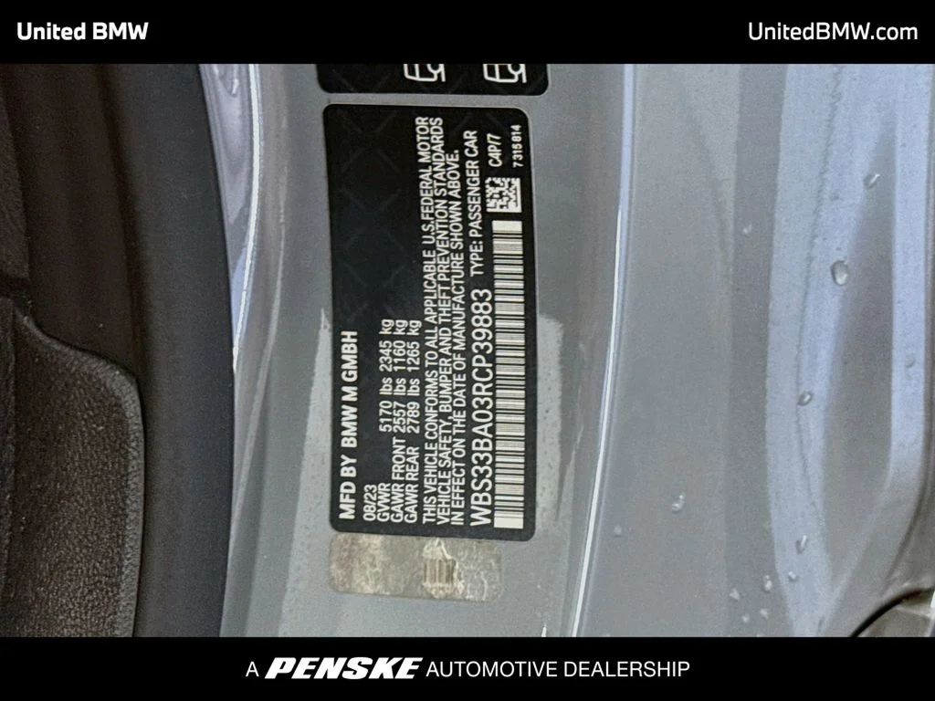 Certified Used 2024 Gray Metallic BMW Competition image 21