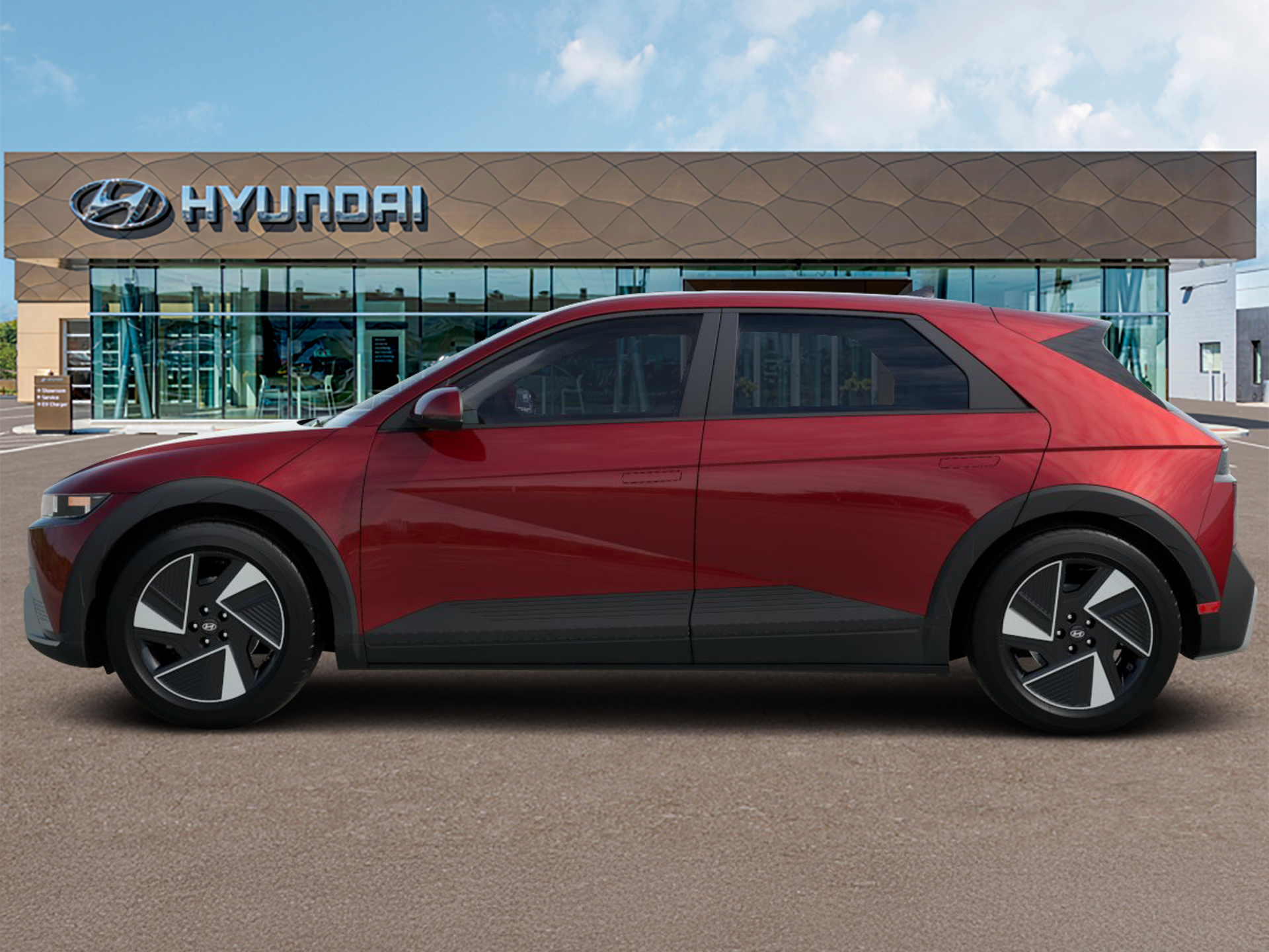 New 2026 Ultimate Red Hyundai SEL image 3