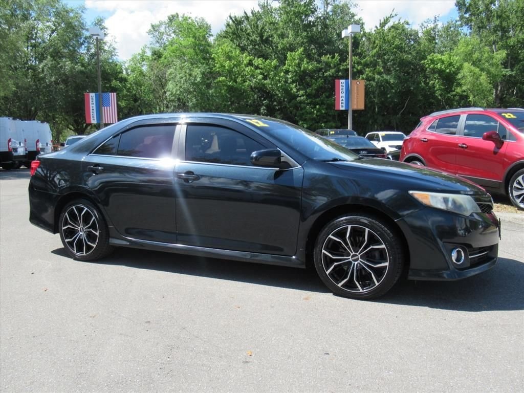 Used 2012 Toyota Camry SE with VIN 4T1BK1FK1CU009610 for sale in Gainesville, FL