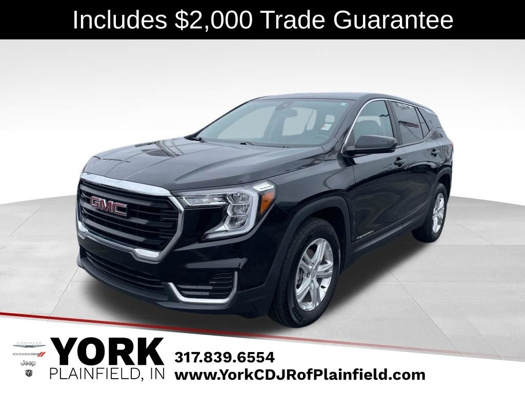 Black 2024 GMC Terrain SLE FWD SUV / Crossover Front-Wheel Drive 9-Speed Automatic
