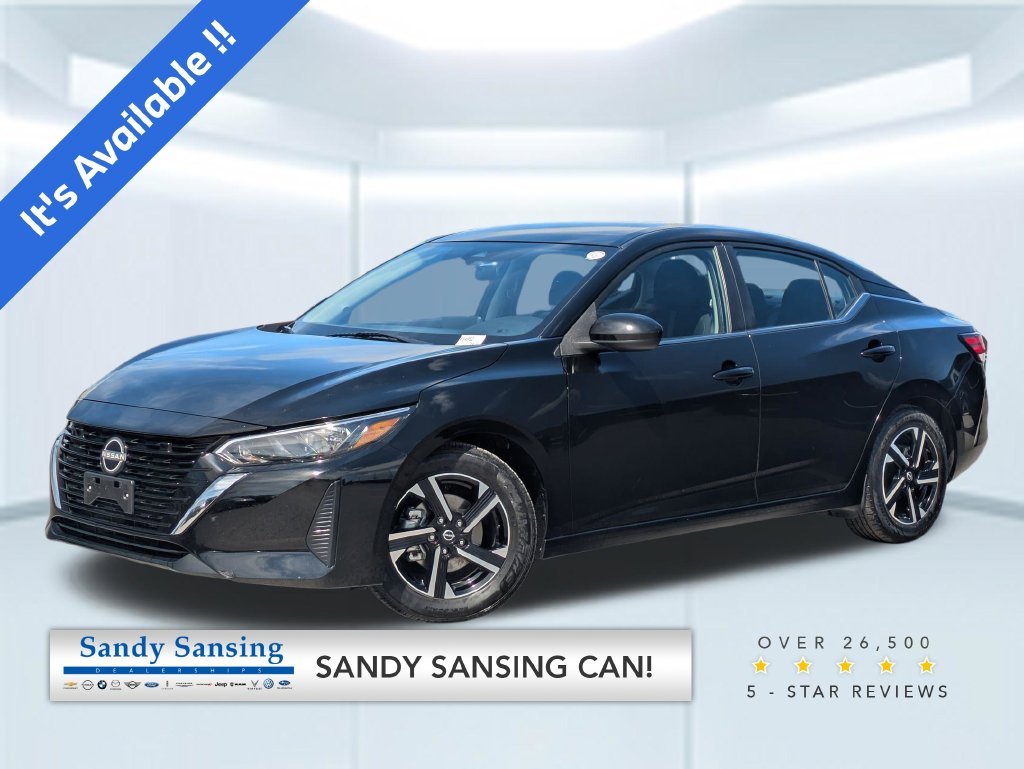 Used 2025 Black Nissan SV image 1