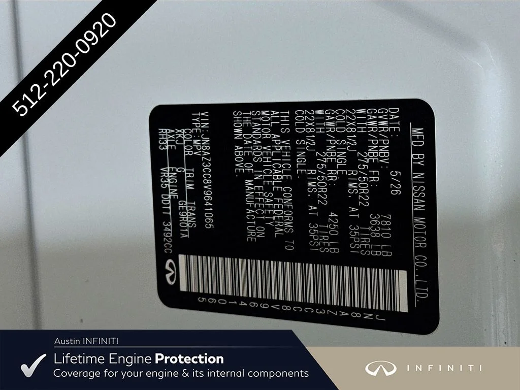 New 2027 White INFINITI AUTOGRAPH image 46