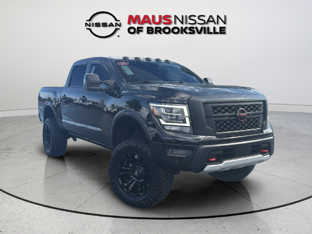 Used 2024 Black Nissan PRO-4X image 1